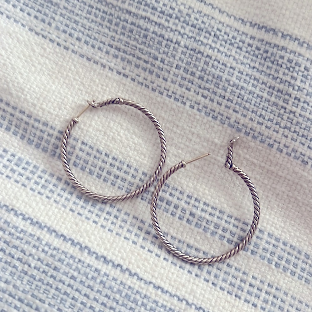 David Yurman Hoops
